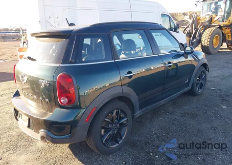 2014 Mini Countryman Cooper S из США, поврежденный, VIN WMWZC5C53EWP39982